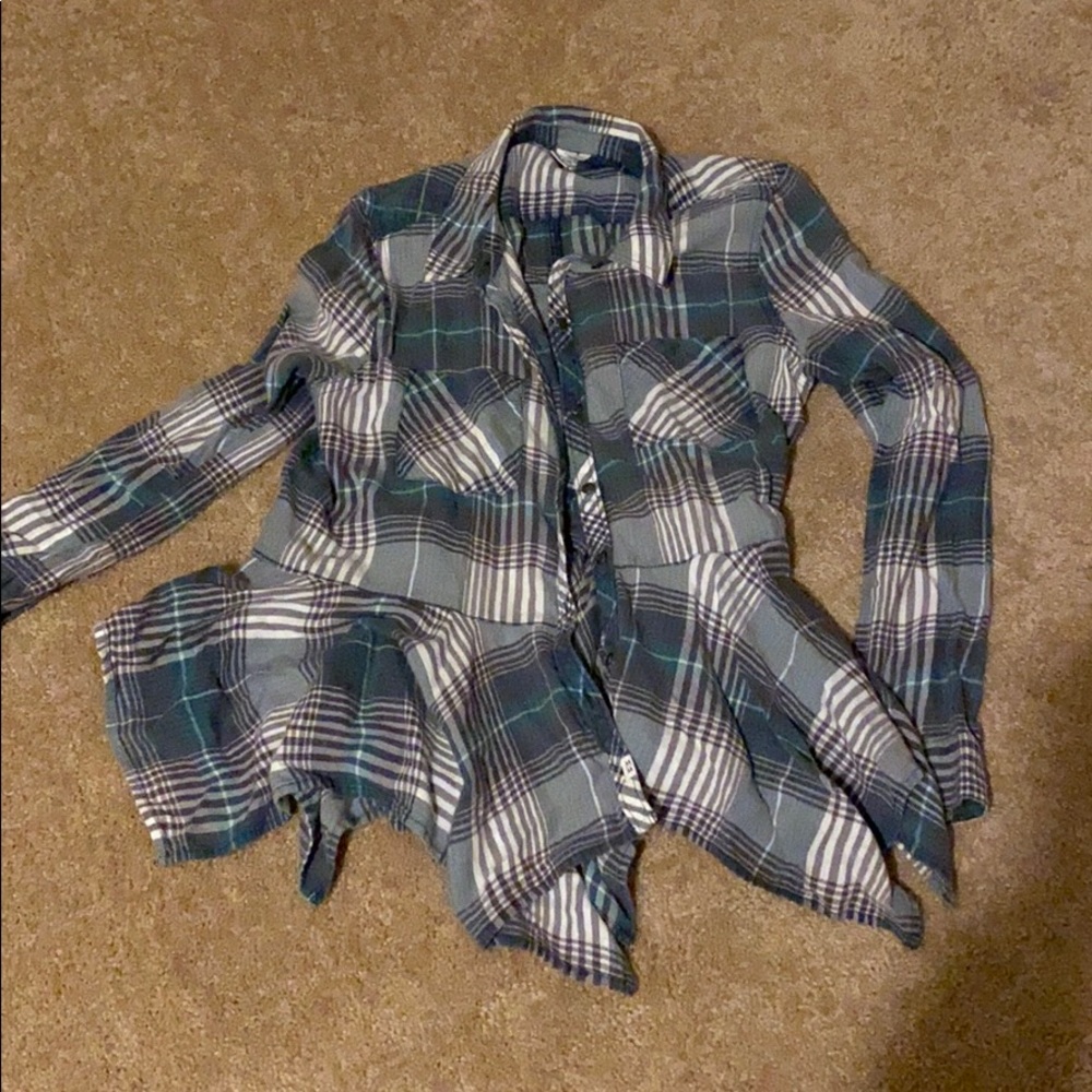 Melrose and Market plaid flannel